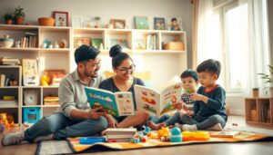 play-based language routines