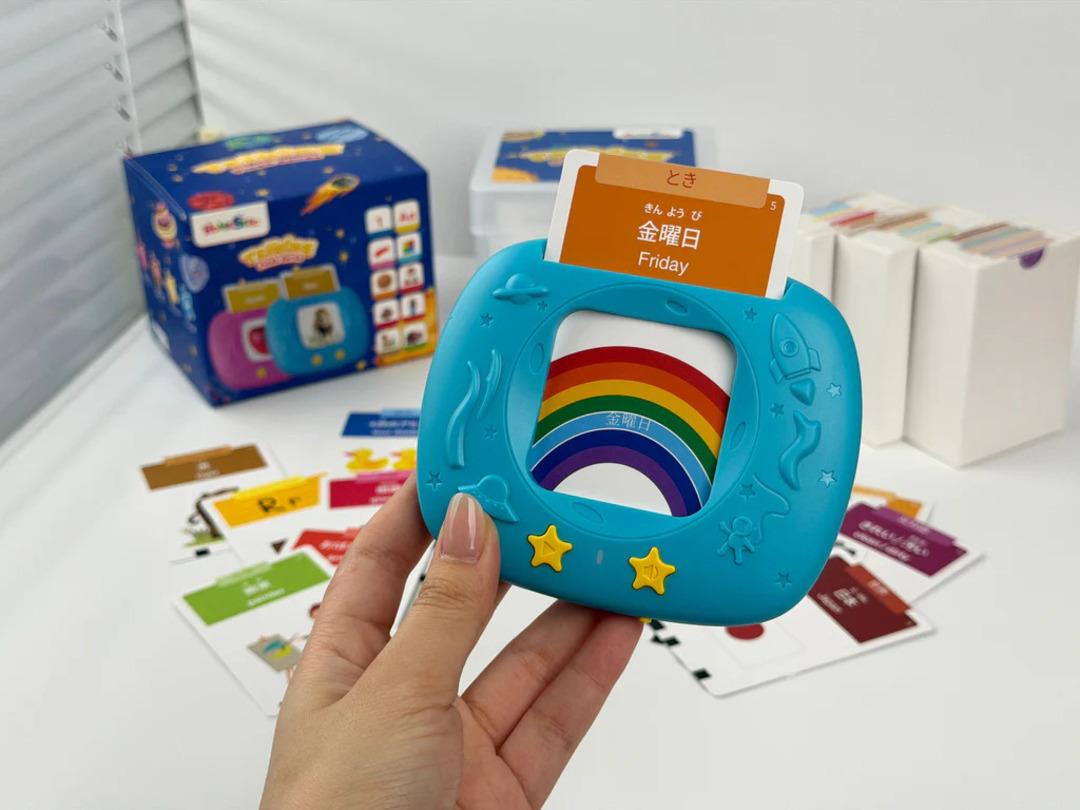 dual language toys flashcards