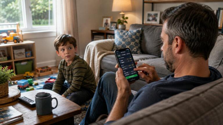 When Adult Screen Time Includes Gambling: What Children Notice About Phone Habits