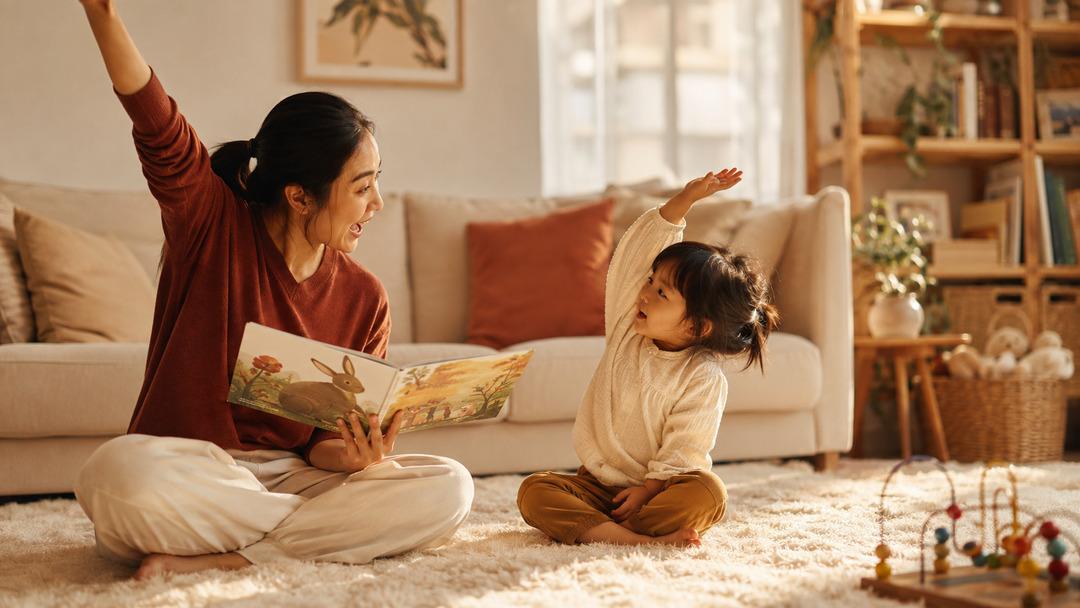 story time gestures for preschoolers