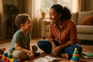 Caregiver-Mediated Interventions during shared toy play at home