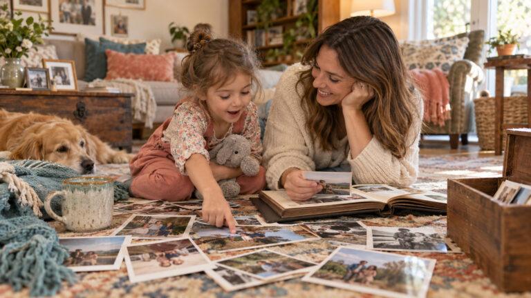 How to Use Family Photos to Encourage Conversation and Storytelling