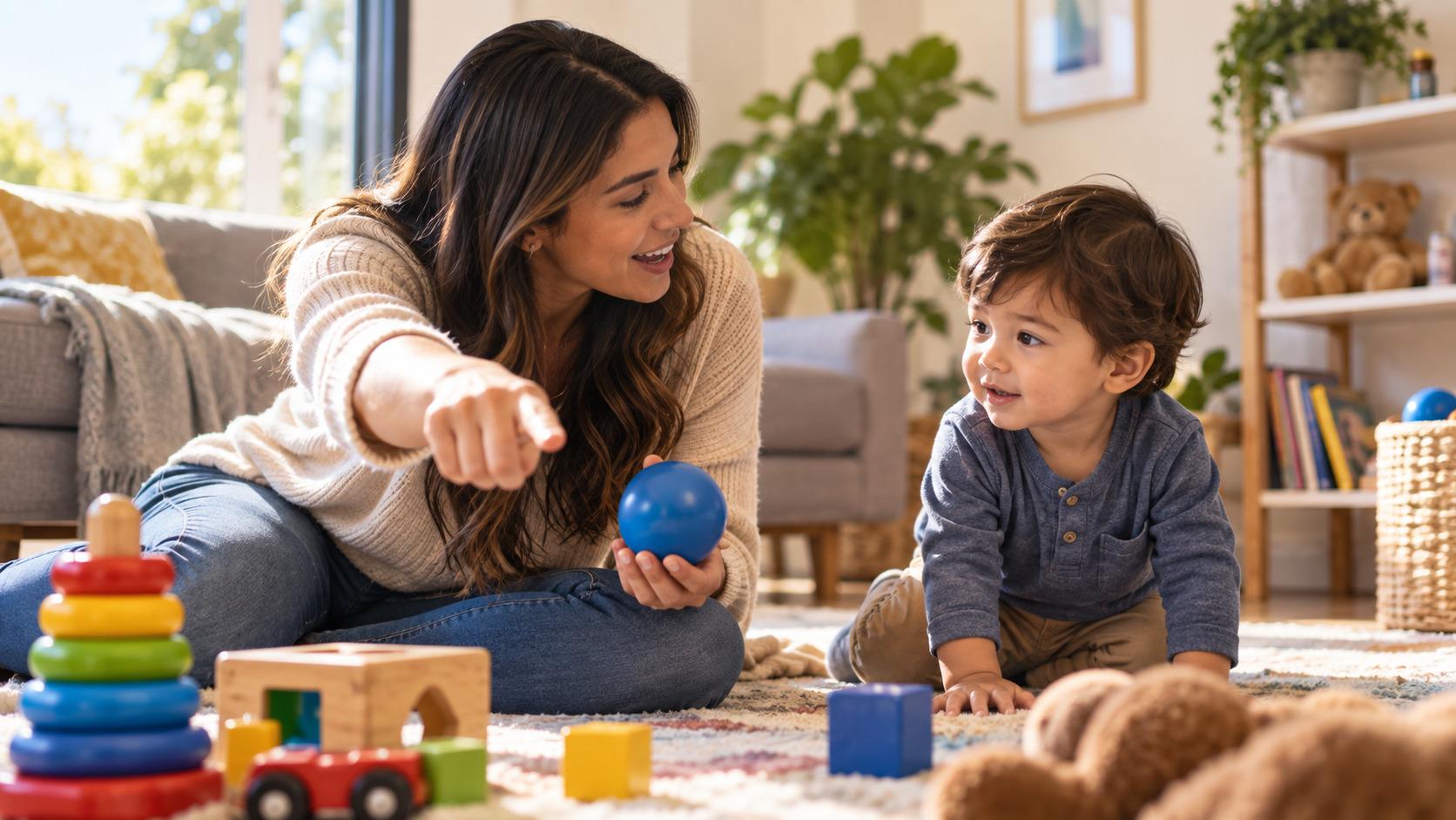 gestures with words for children