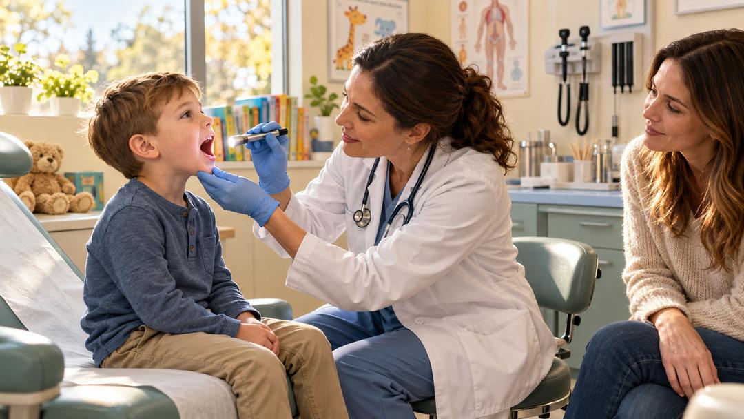 Persistent hoarseness in children