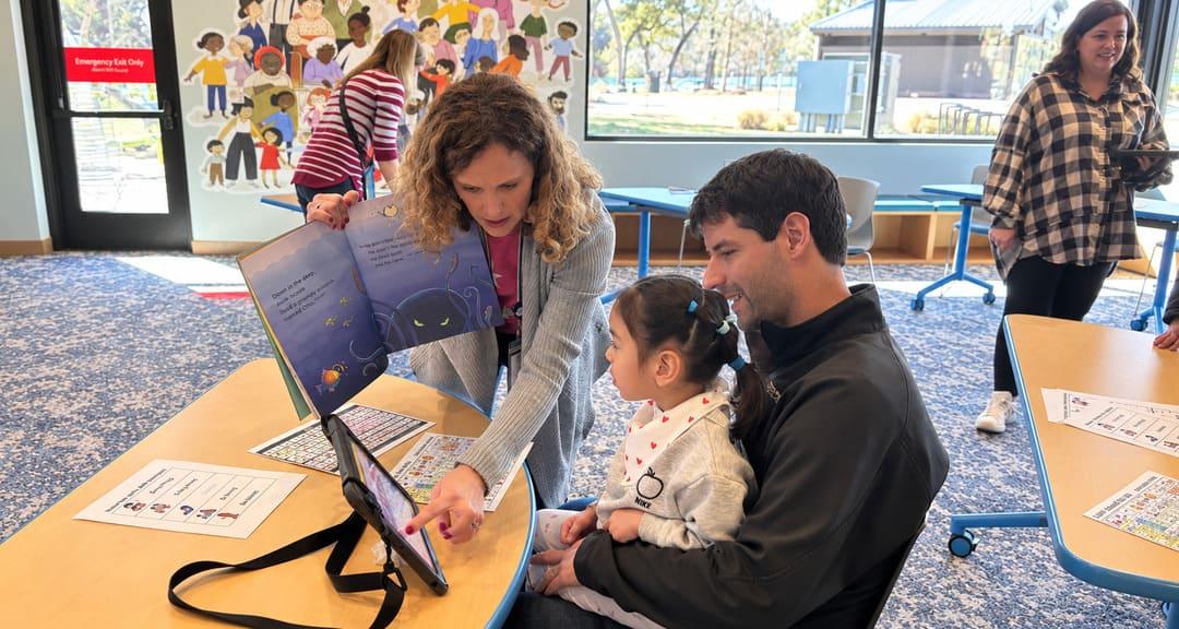shared reading with AAC